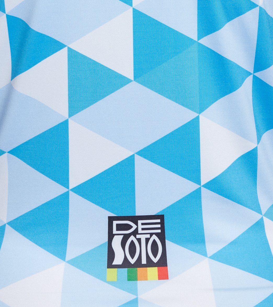 DeSoto Men's Skin Cooler Half Zip Tri Top