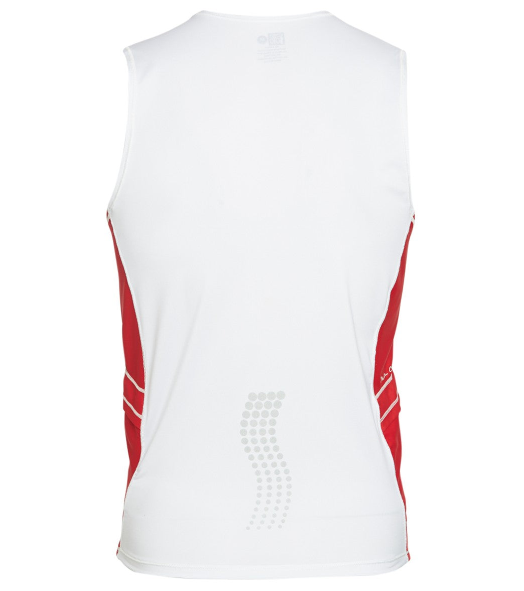 DeSoto Men's Skin Cooler Half Zip Tri Top