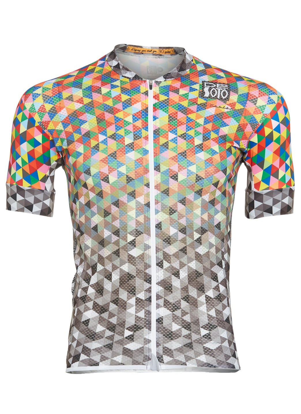 DeSoto Men's Skin Cooler Full Zip Sleeved Tri Top