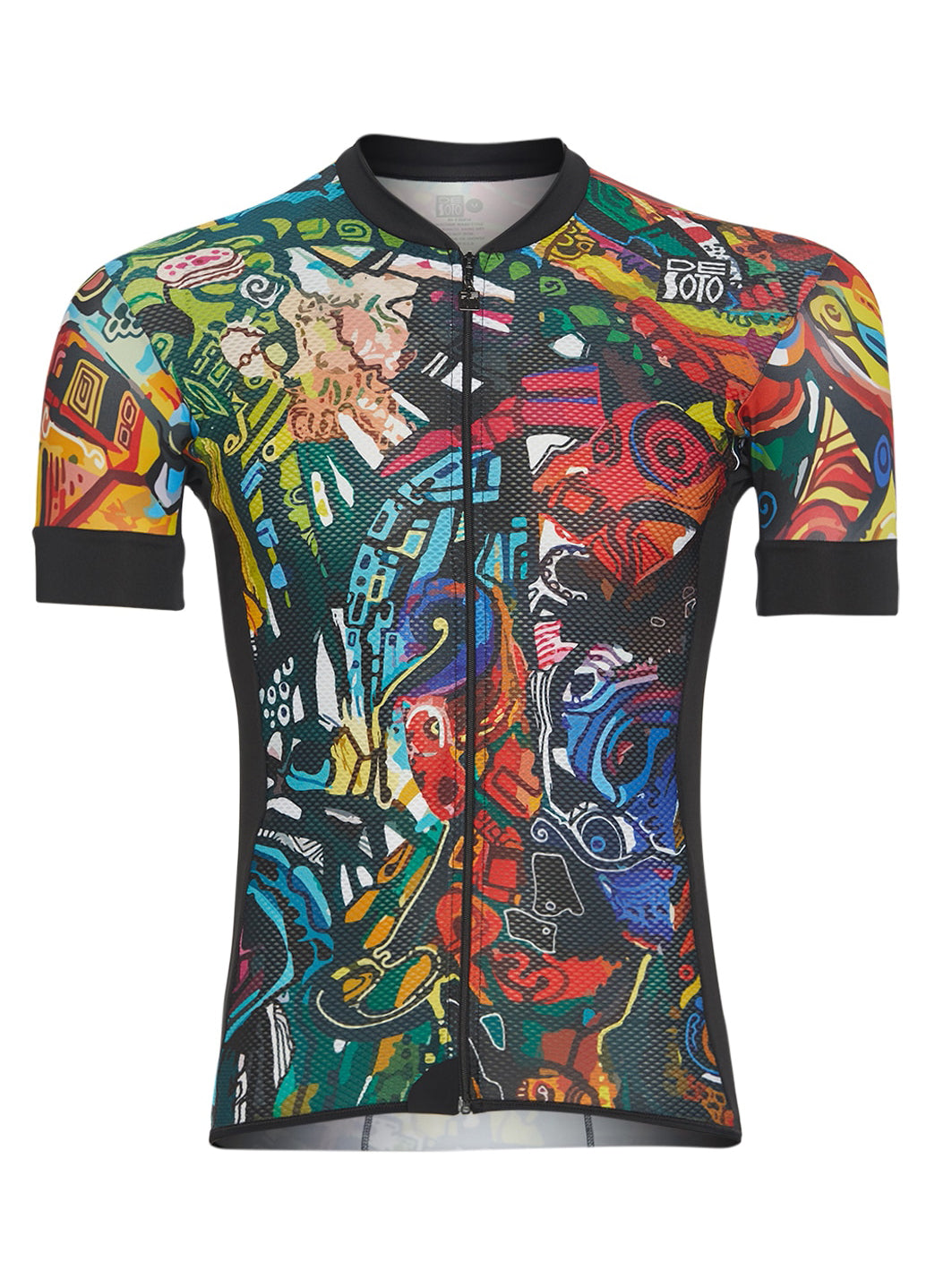 DeSoto Men's Skin Cooler Full Zip Sleeved Tri Top