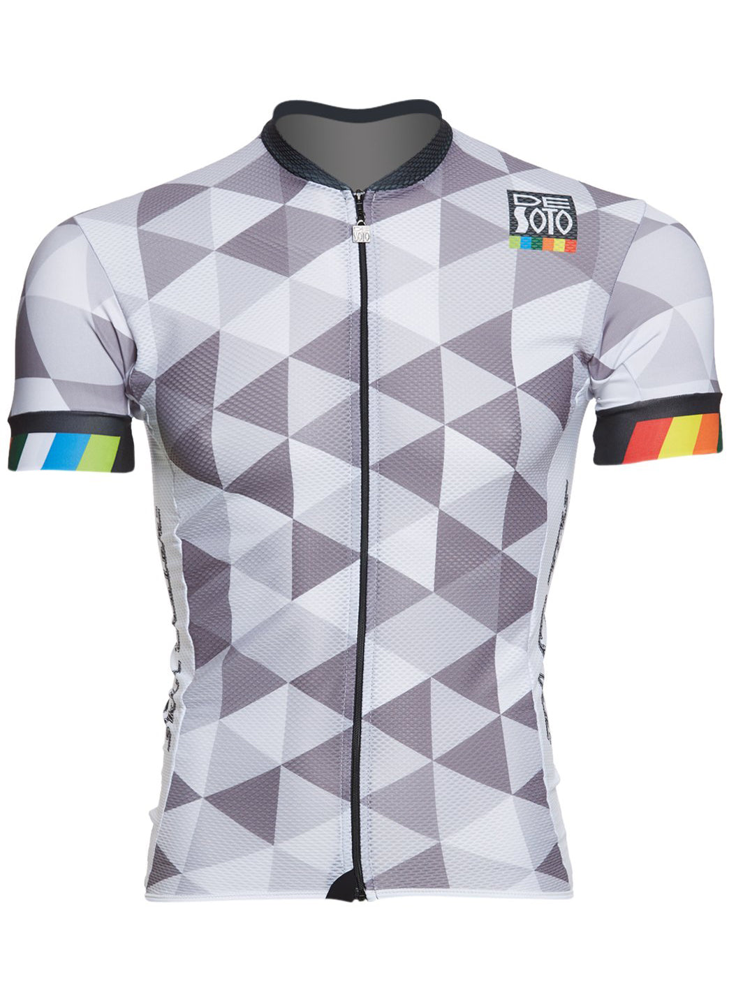 DeSoto Men's Skin Cooler Full Zip Sleeved Tri Top