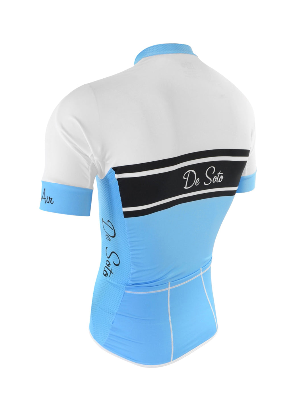 DeSoto Men's Skin Cooler Full Zip Sleeved Tri Top