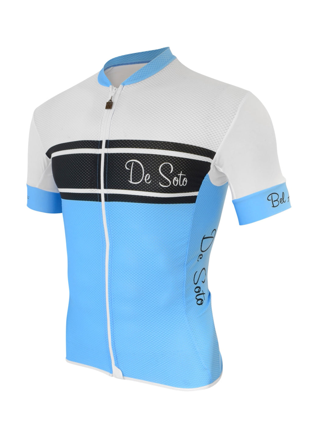 DeSoto Men's Skin Cooler Full Zip Sleeved Tri Top