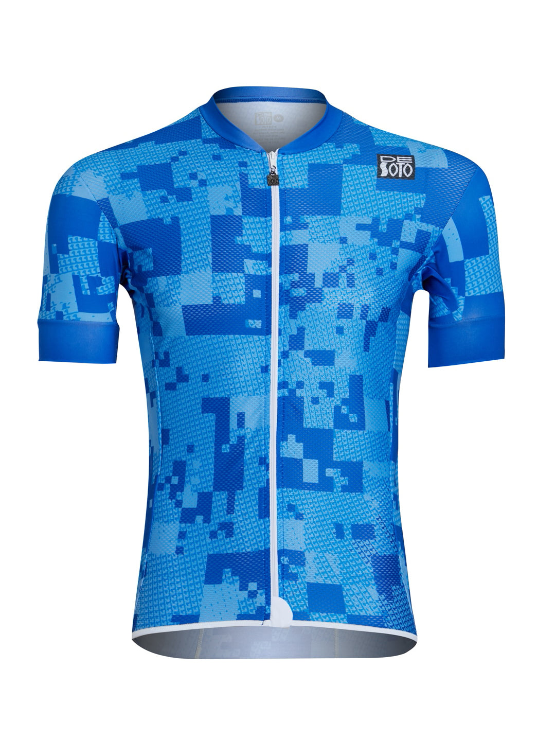 DeSoto Men's Skin Cooler Full Zip Sleeved Tri Top