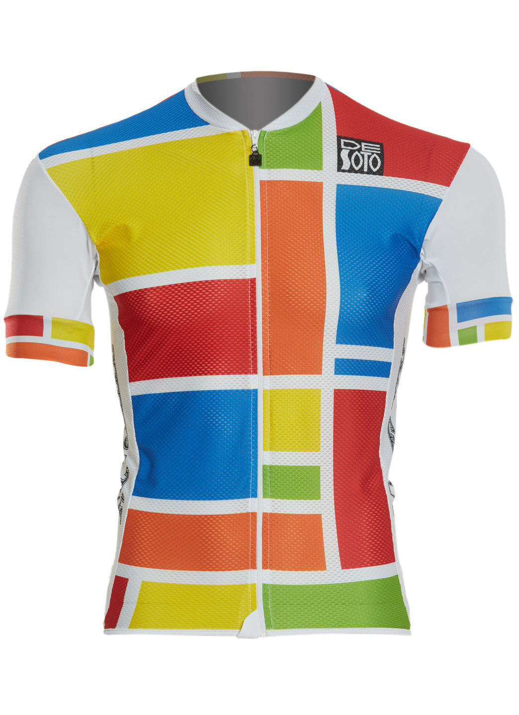 DeSoto Men's Skin Cooler Full Zip Sleeved Tri Top