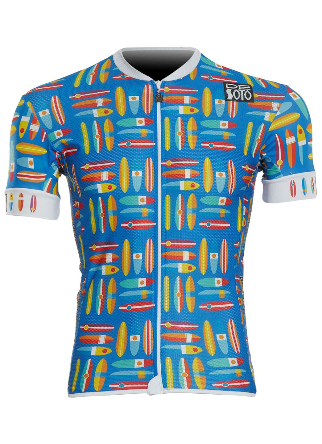 DeSoto Men's Skin Cooler Full Zip Sleeved Tri Top