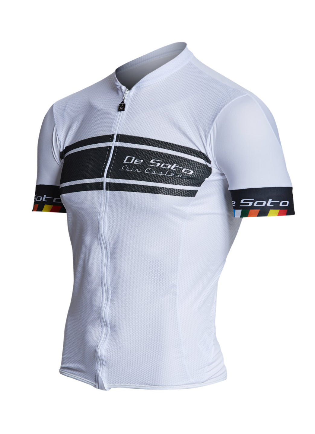 DeSoto Men's Skin Cooler Full Zip Sleeved Tri Top