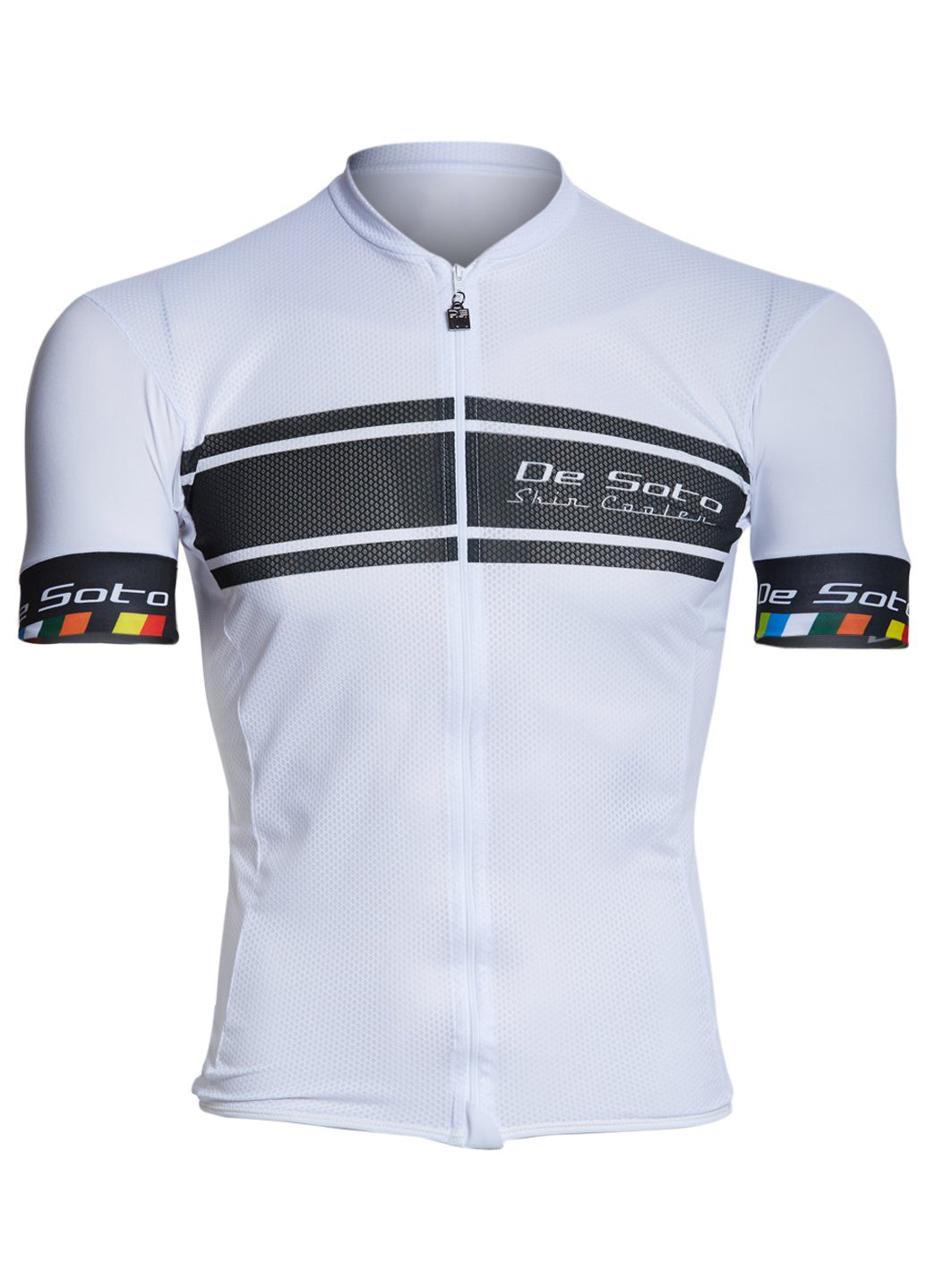 DeSoto Men's Skin Cooler Full Zip Sleeved Tri Top