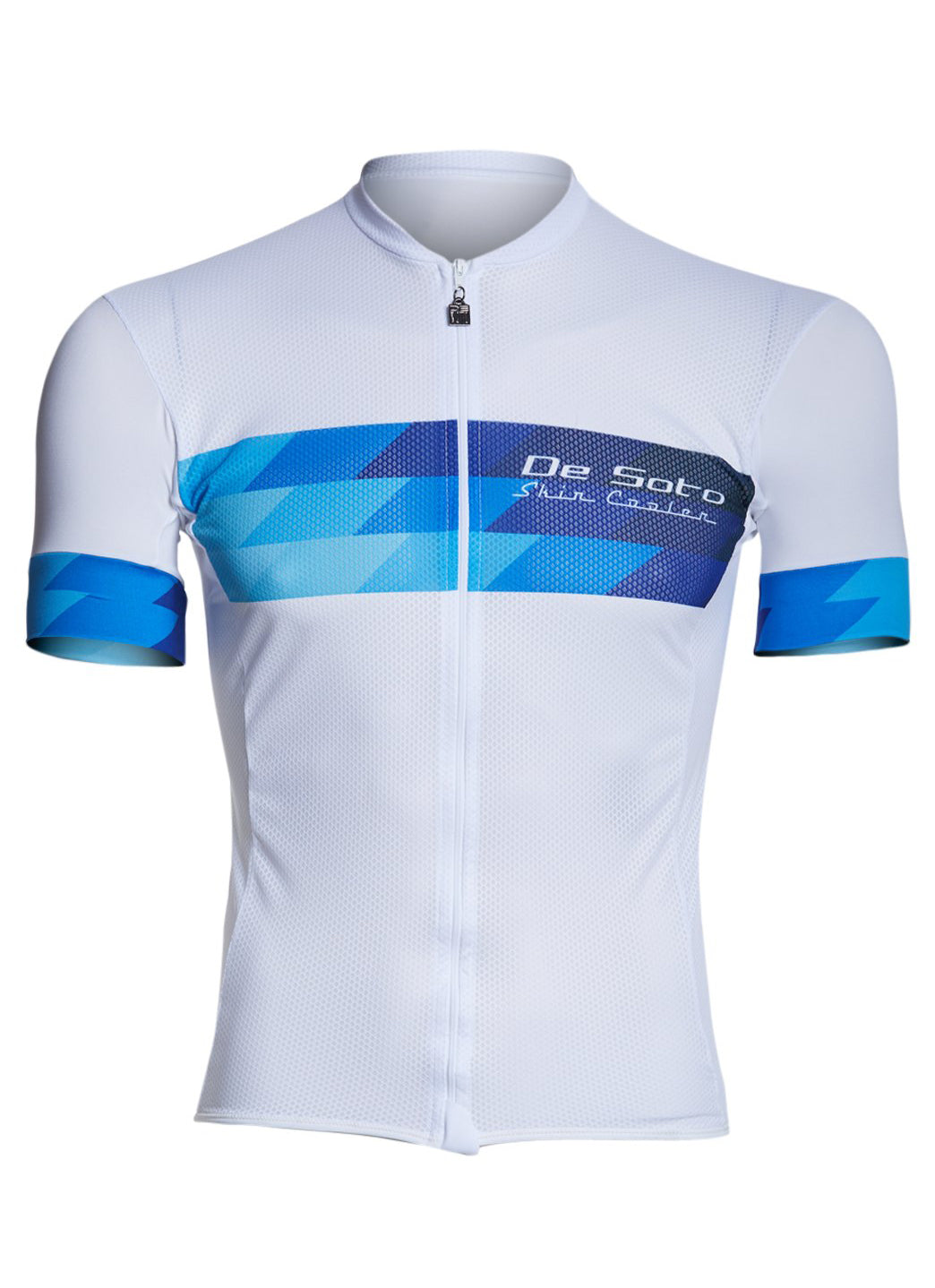 DeSoto Men's Skin Cooler Full Zip Sleeved Tri Top