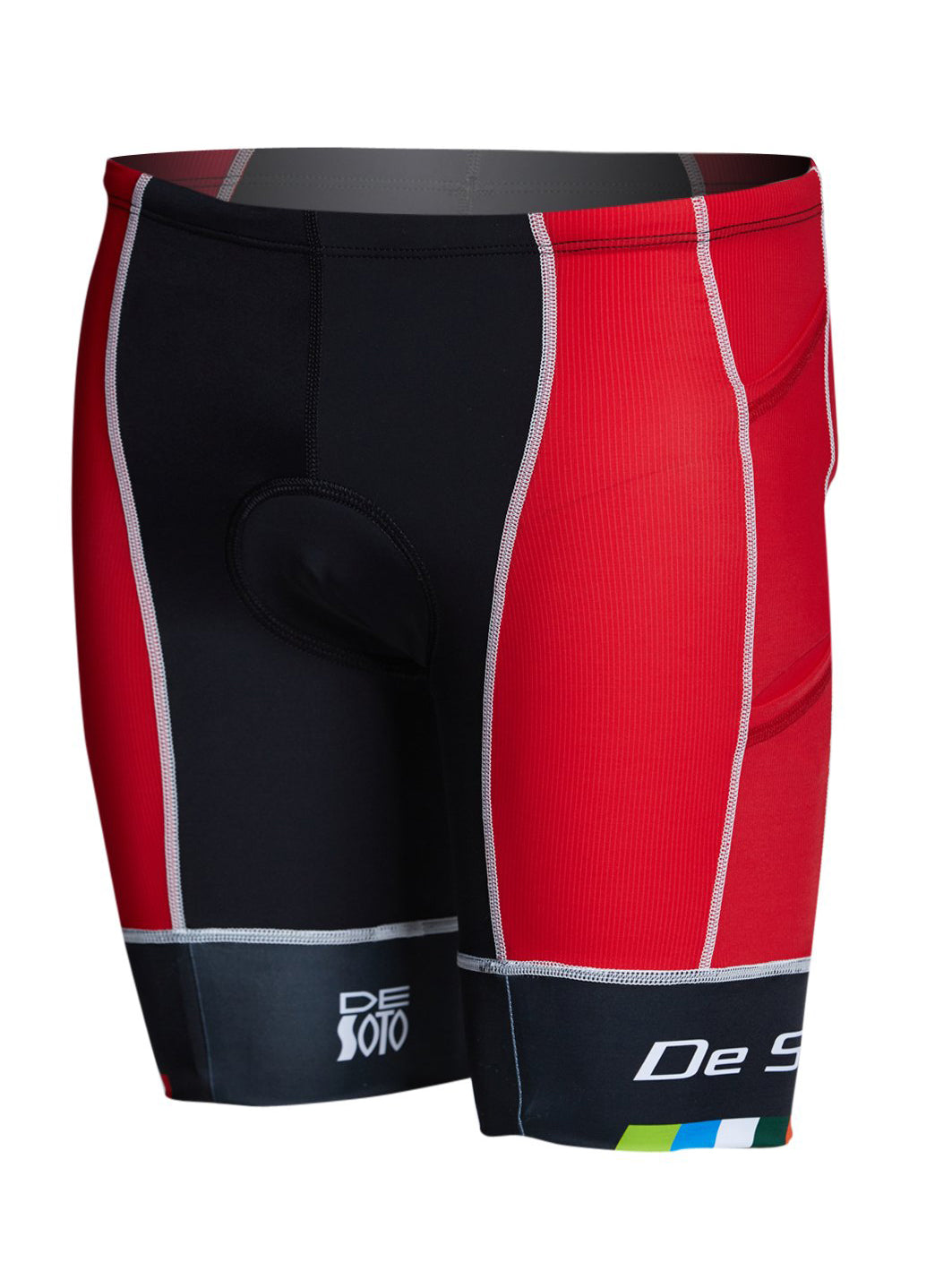 DeSoto Men's Forza 4 Pocket Tri Short