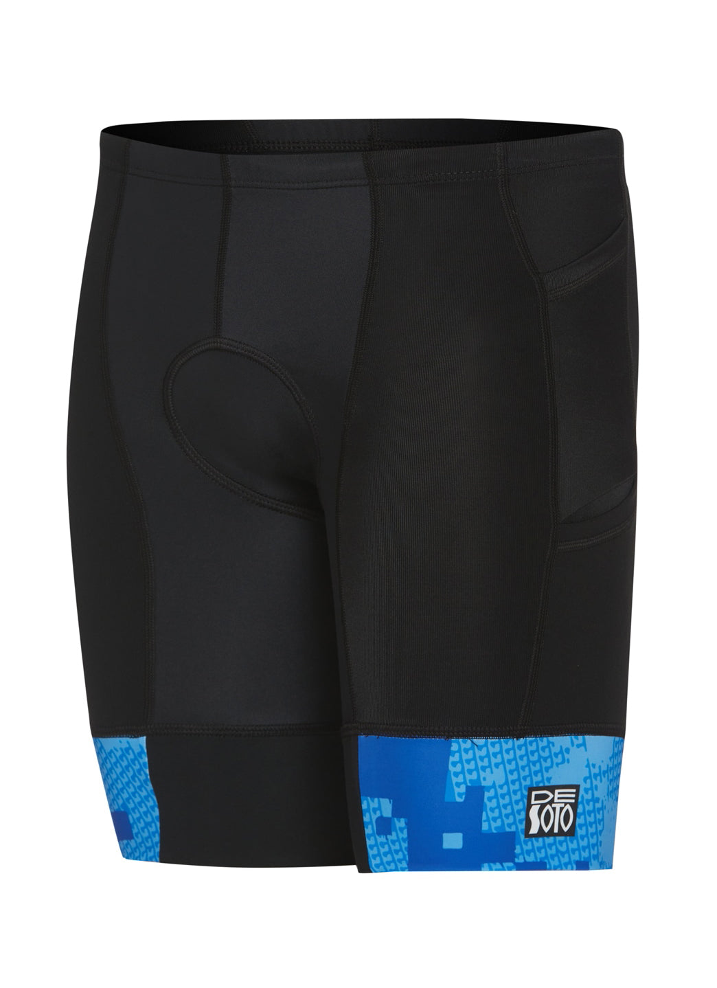 DeSoto Men's Forza 4 Pocket Tri Short