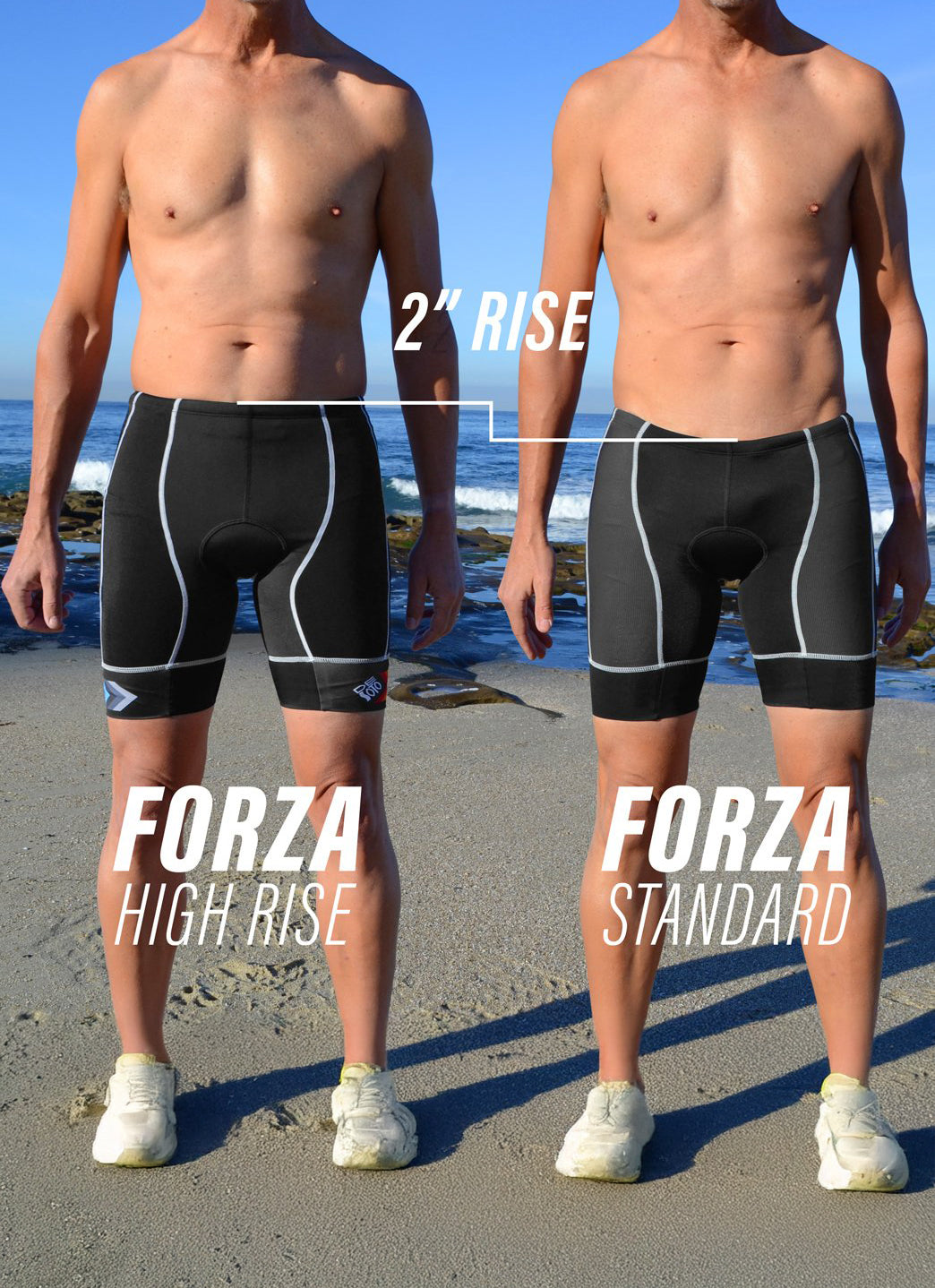 DeSoto Men's Forza 4 Pocket Tri Short
