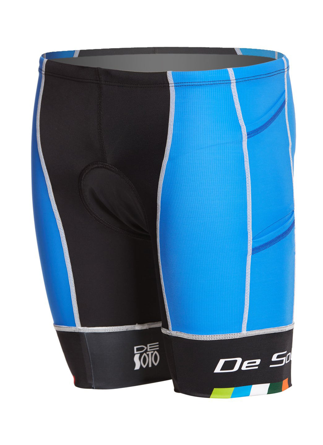 DeSoto Men's Forza 4 Pocket Tri Short