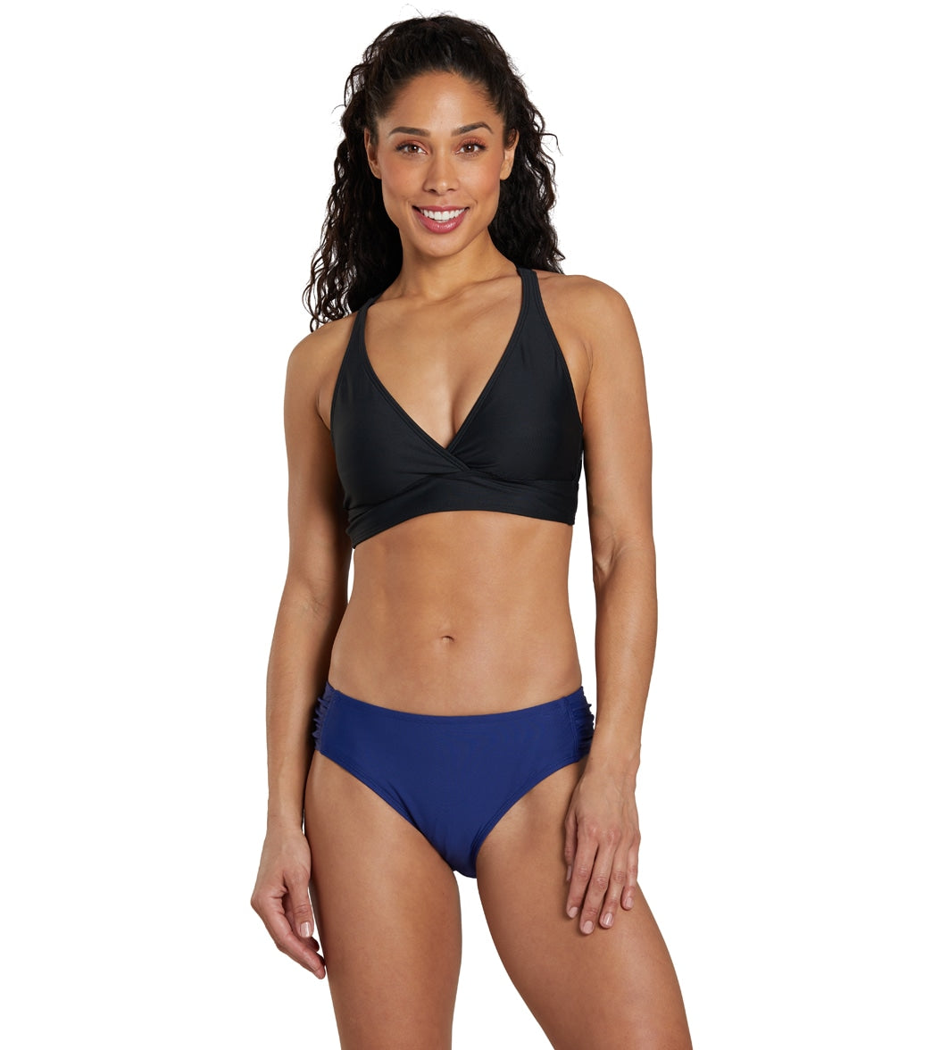 Next by Athena Women's Good Karma Chopra Midrise Bikini Bottom