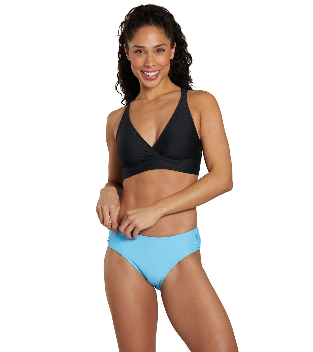 Next by Athena Women's Good Karma Chopra Midrise Bikini Bottom
