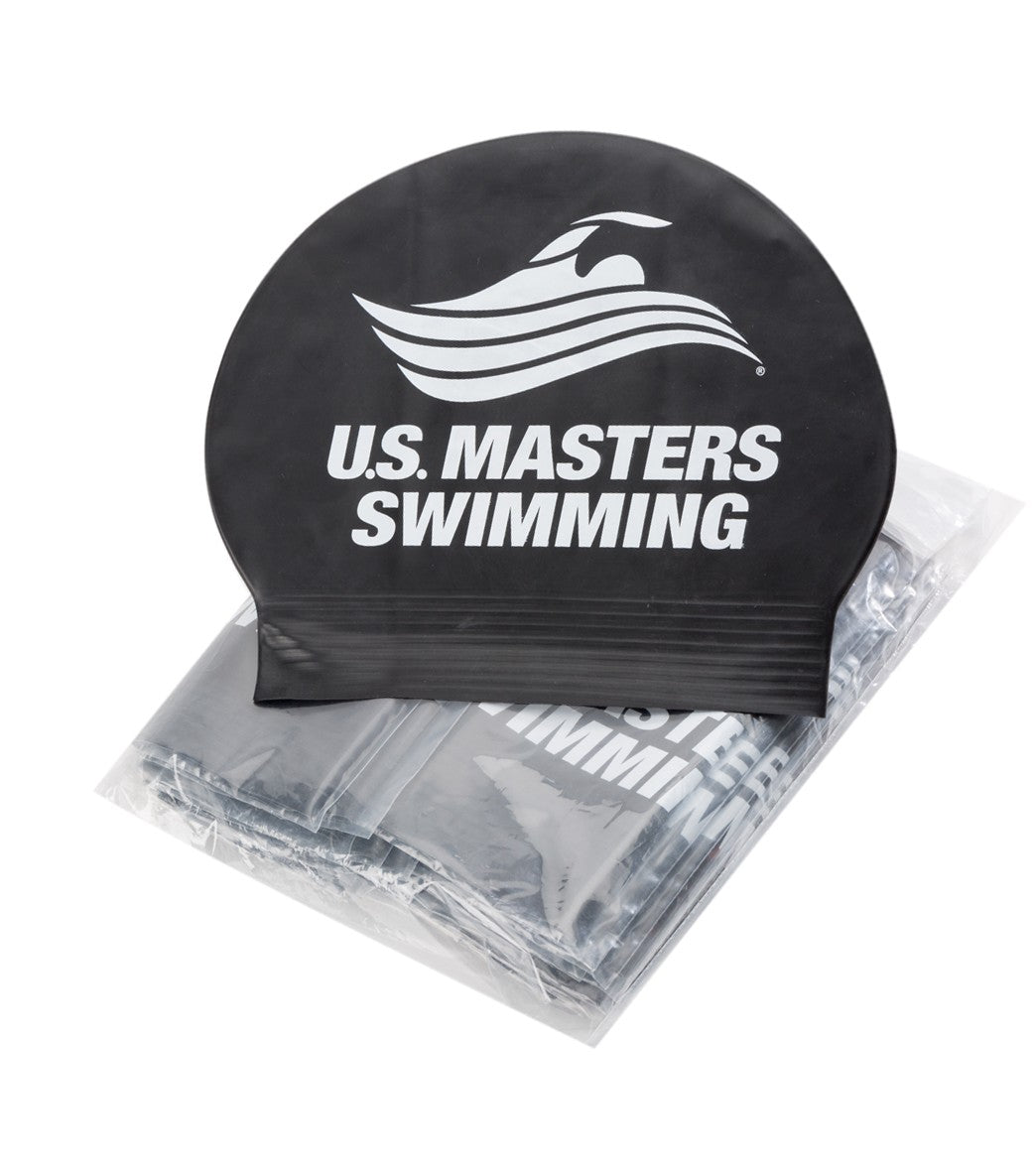 USMS Pack of 20 Latex Swim Caps