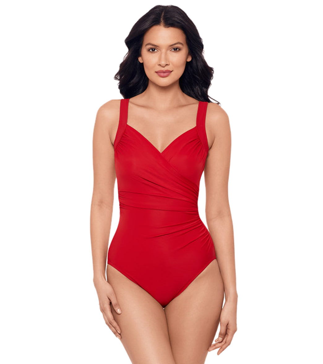 Miraclesuit Must Have Sanibel Underwire One Piece Swimsuit