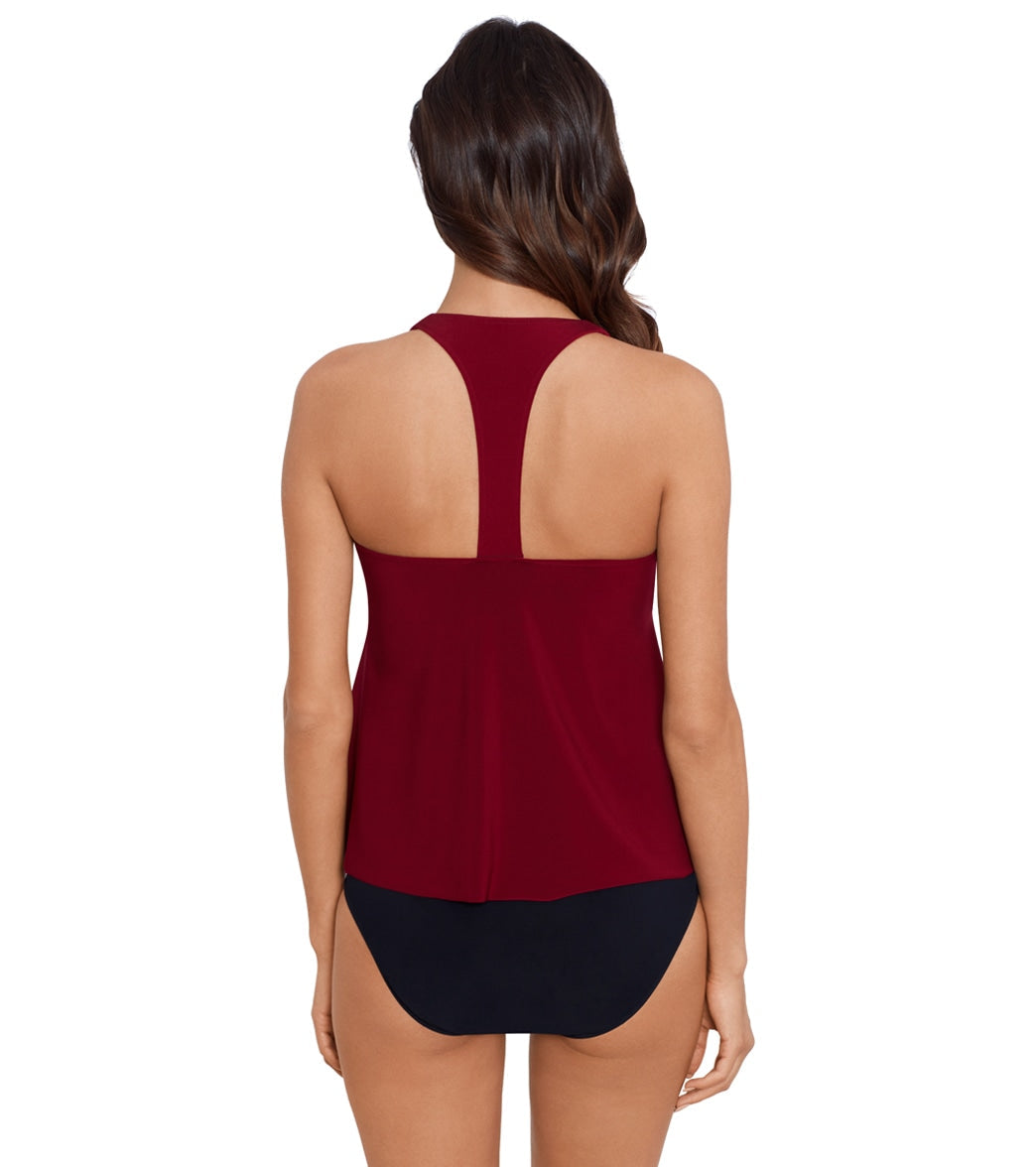 Magicsuit by Miraclesuit Solid Taylor Tankini Top (DD Cup)