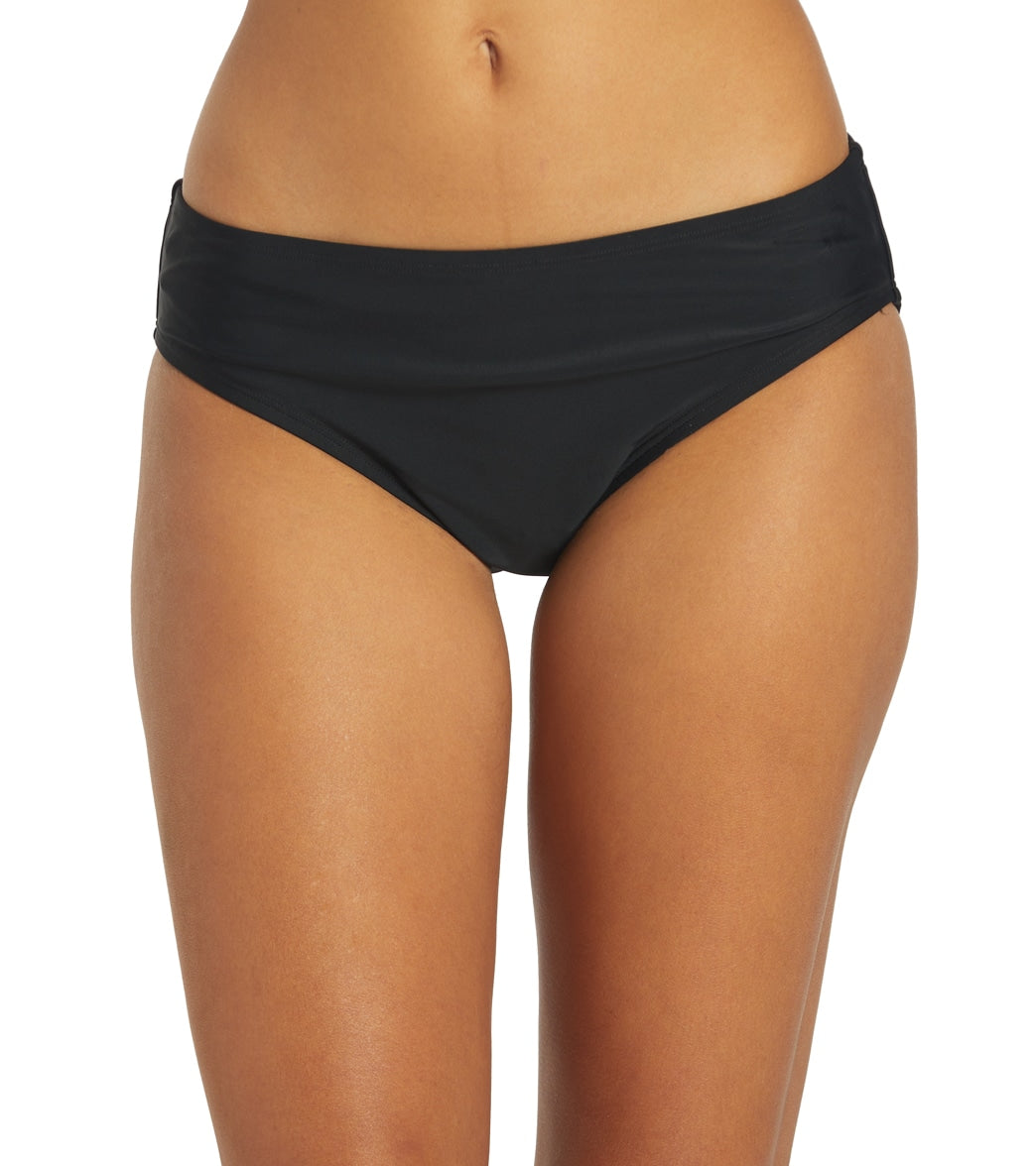 ClubSwim Solid Full Coverage Swim Brief Bottom