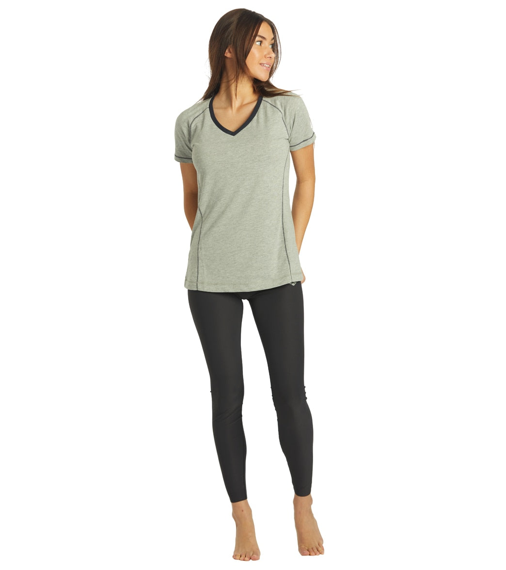 Arena Women's Team Line Short Sleeve V Neck T Shirt