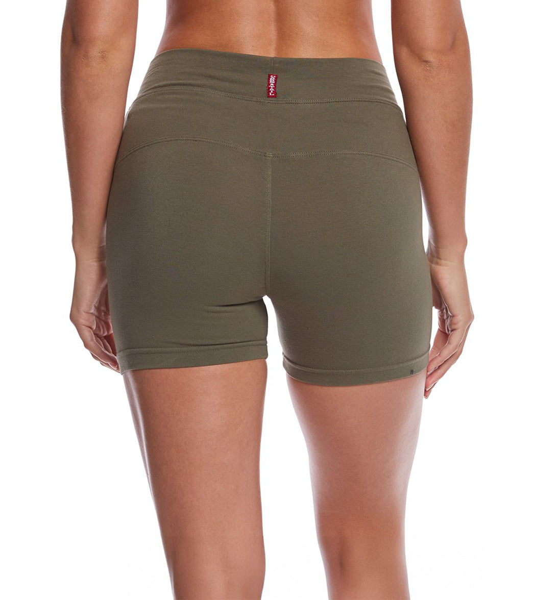 Hard Tail High Rise Yoga Booty Shorts