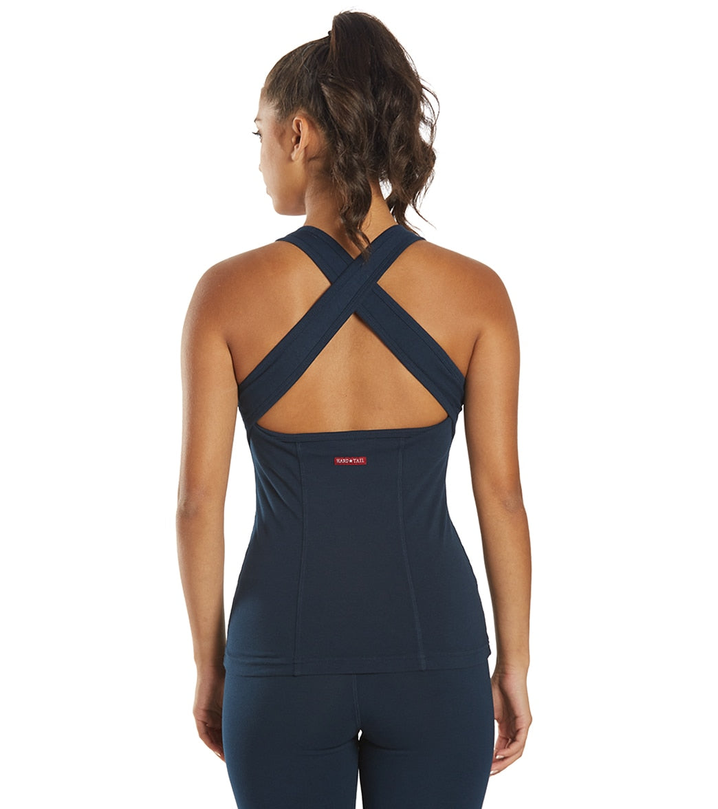 Hard Tail Open Back Support Tank Top