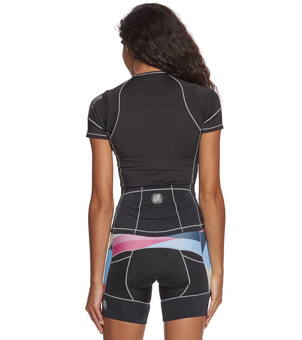 DeSoto Femme Skin Cooler Short Sleeve Tri Top