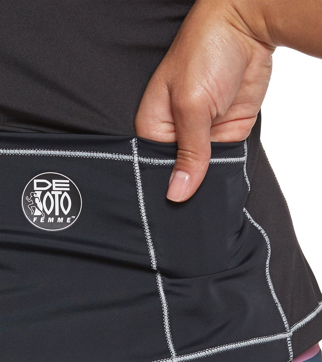 DeSoto Femme Skin Cooler Short Sleeve Tri Top