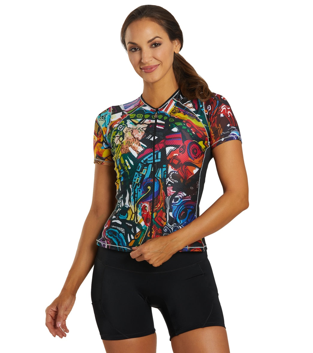 DeSoto Femme Skin Cooler Short Sleeve Tri Top