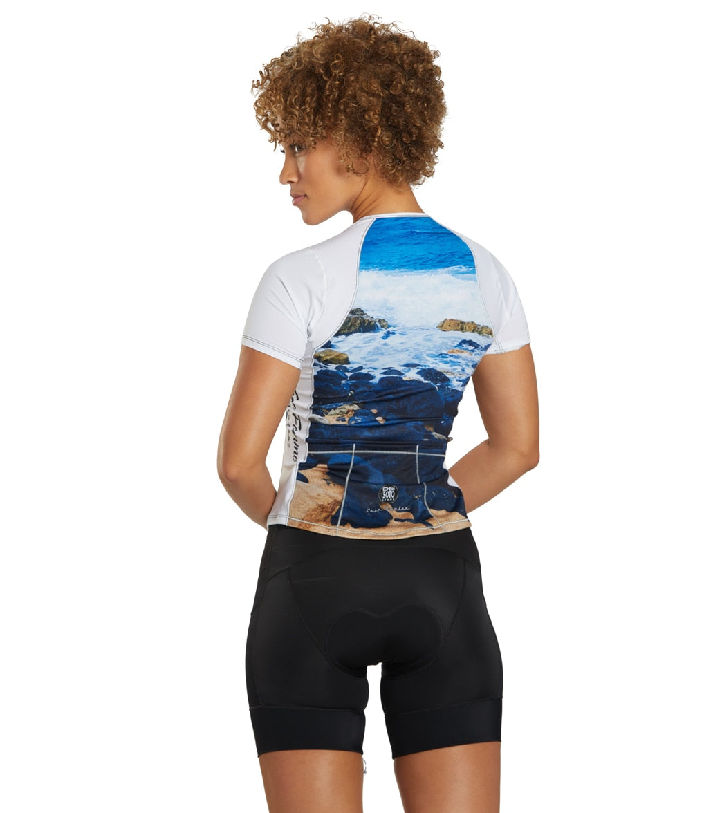 DeSoto Femme Skin Cooler Short Sleeve Tri Top
