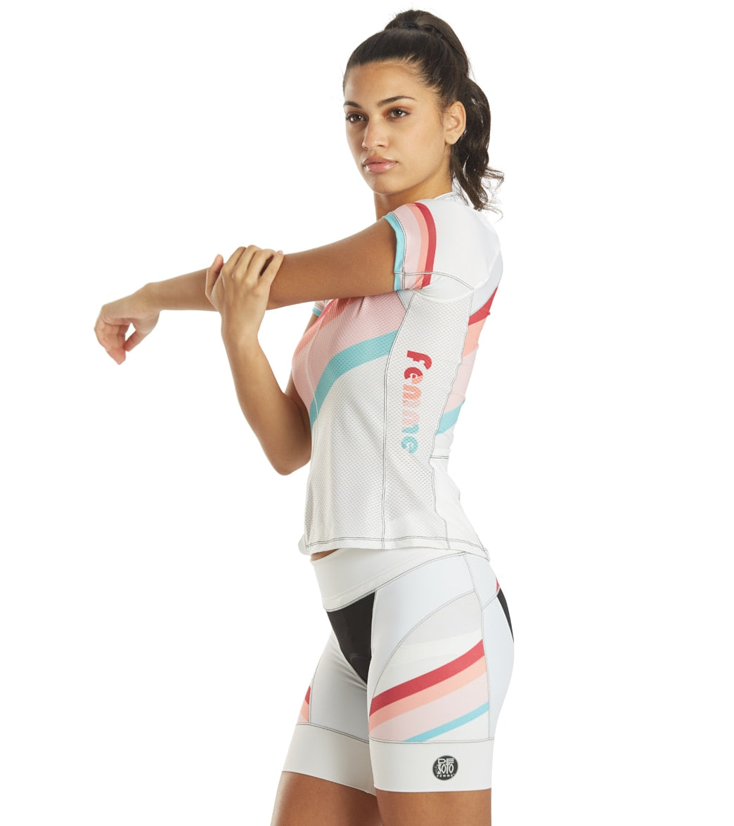 DeSoto Femme Skin Cooler Short Sleeve Tri Top