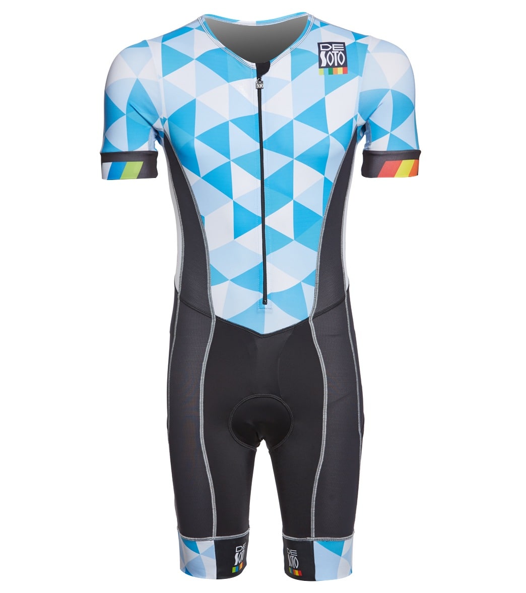 DeSoto Men's Short Sleeve Forza Tri Suit