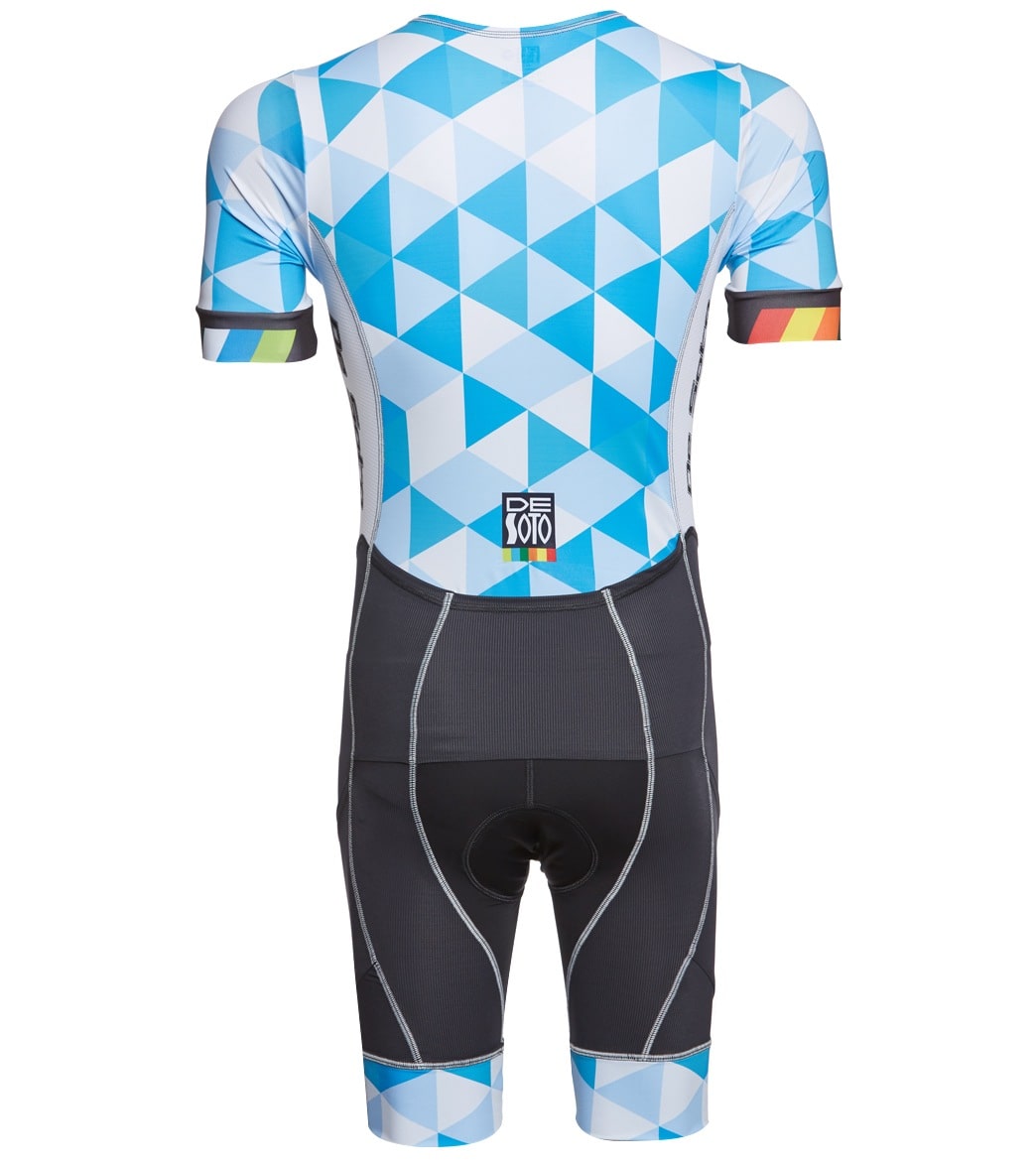 DeSoto Men's Short Sleeve Forza Tri Suit