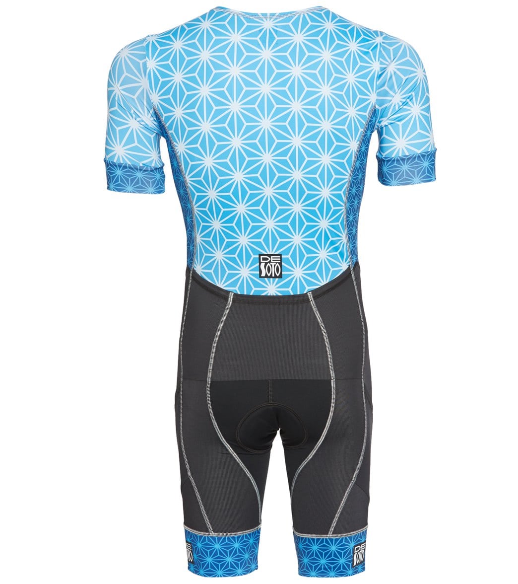 DeSoto Men's Short Sleeve Forza Tri Suit