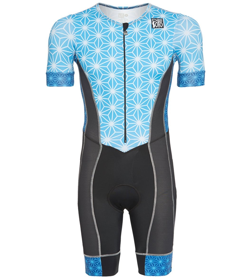 DeSoto Men's Short Sleeve Forza Tri Suit