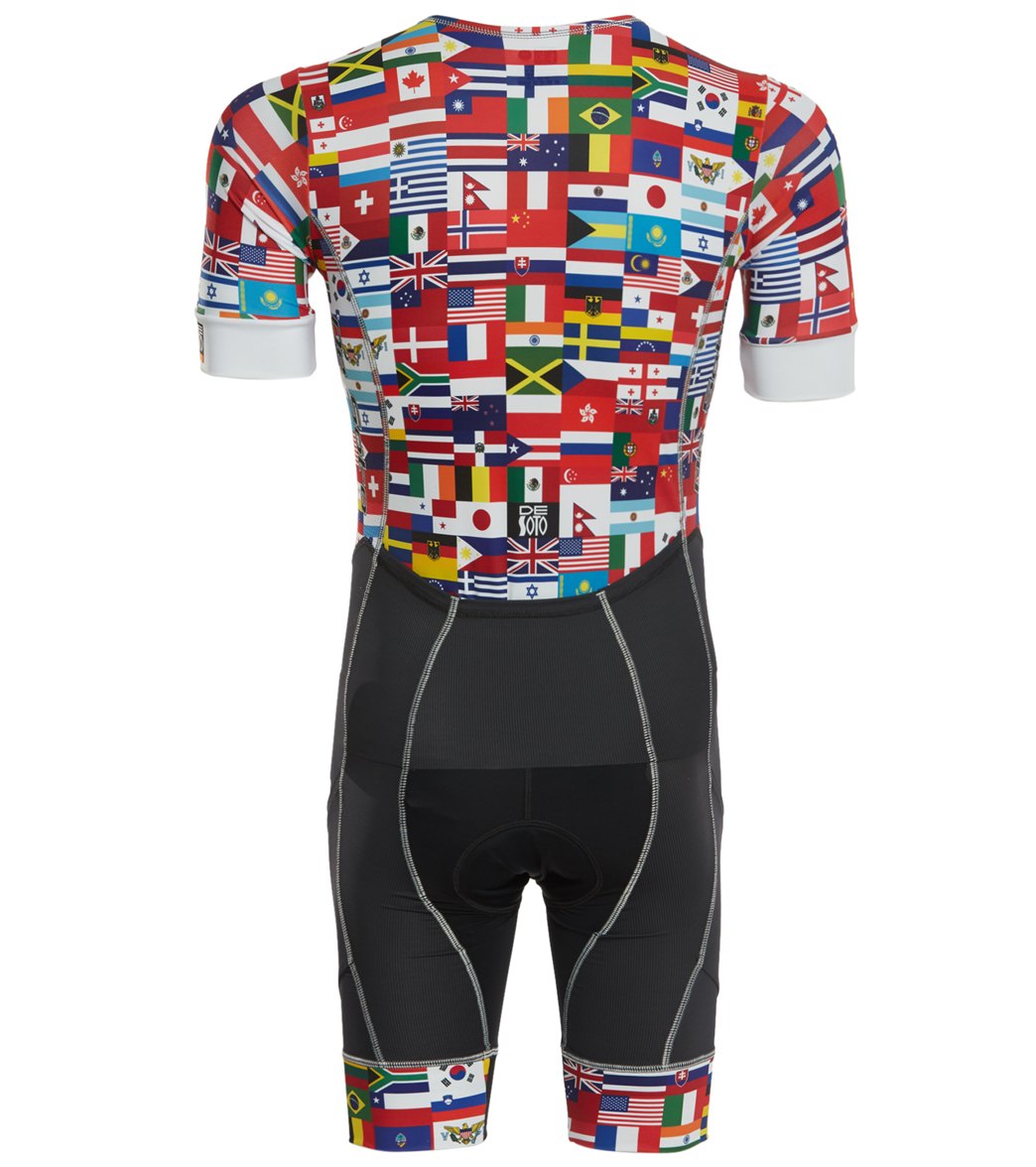 DeSoto Men's Short Sleeve Forza Tri Suit
