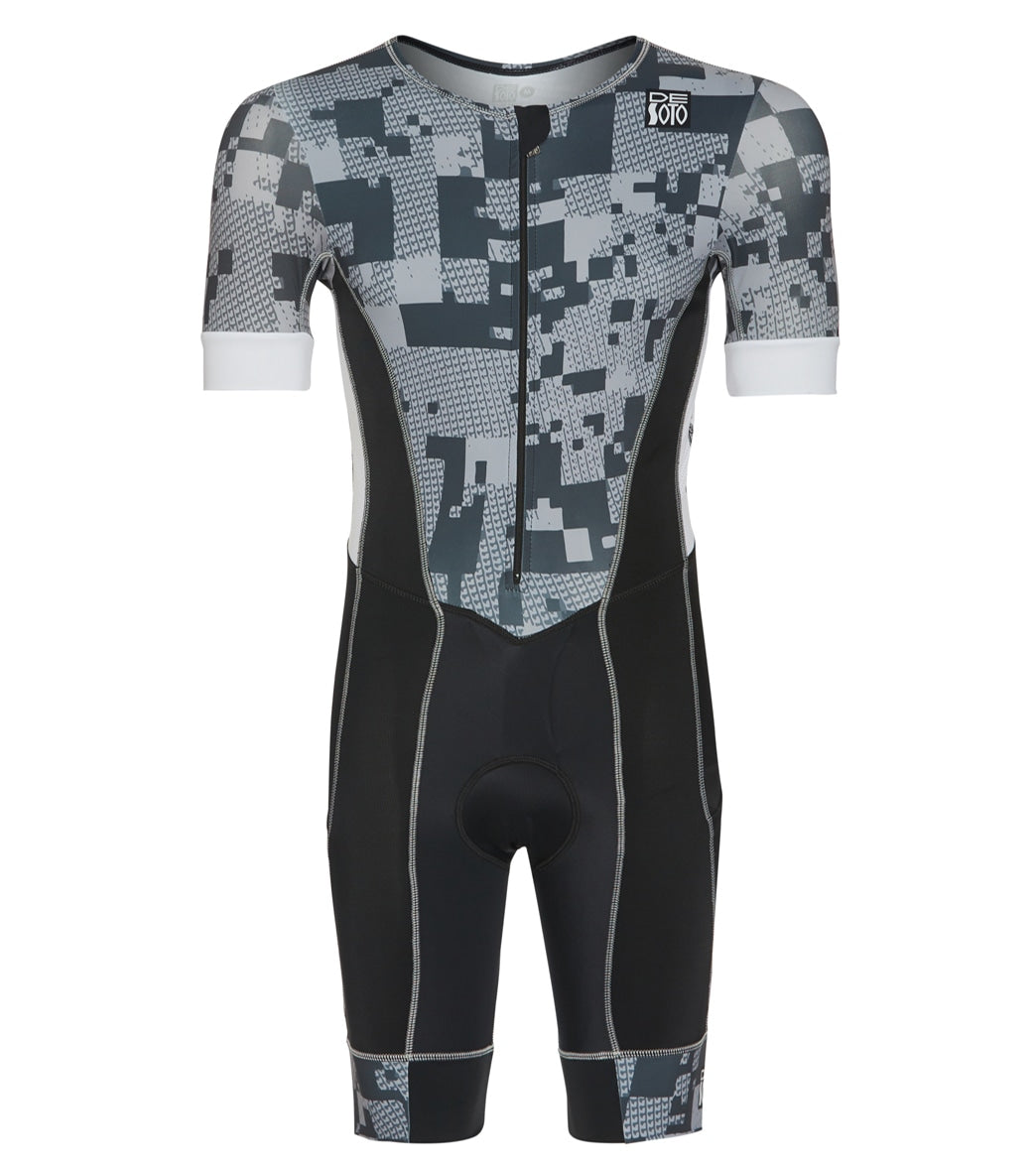 DeSoto Men's Short Sleeve Forza Tri Suit