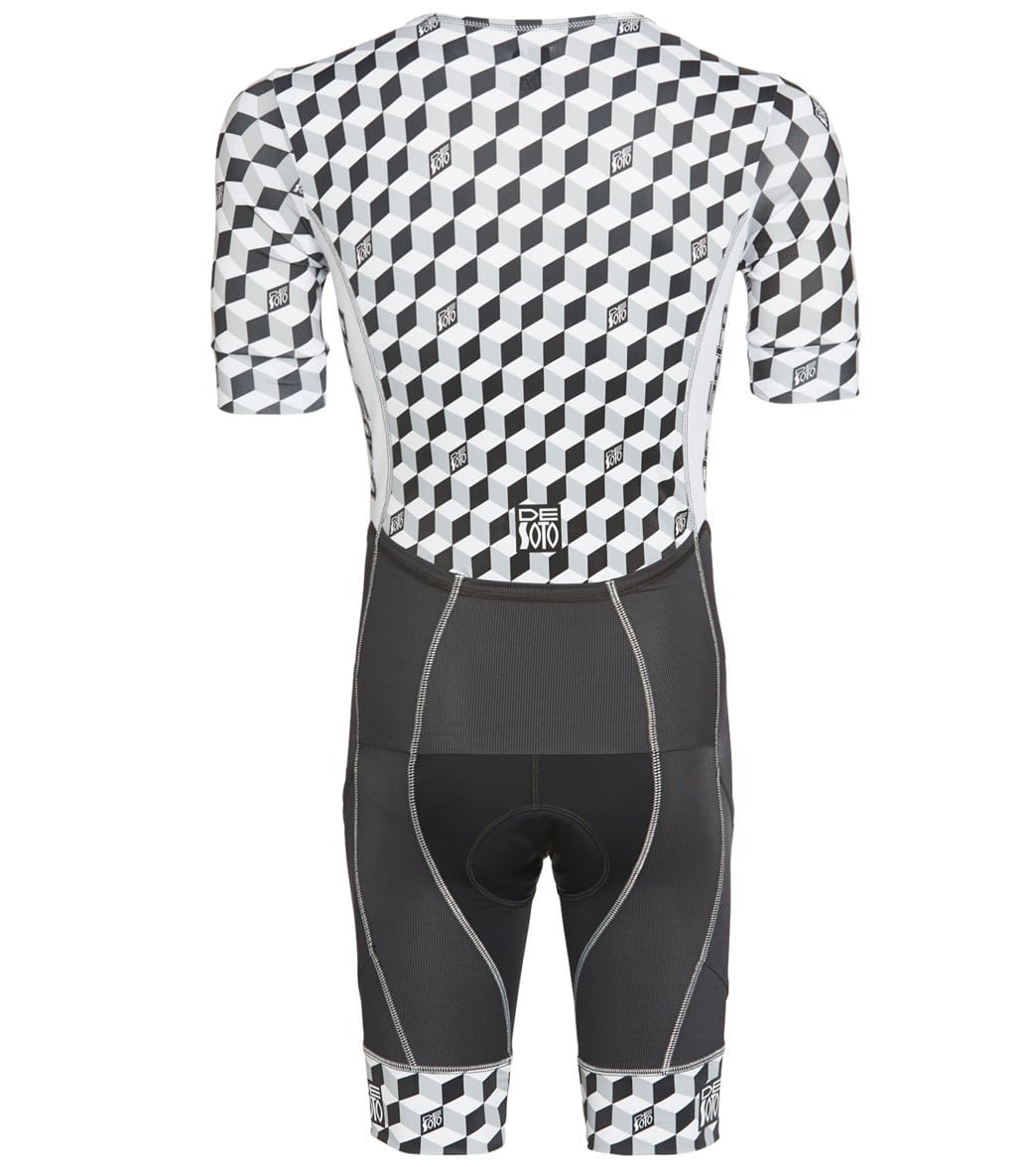 DeSoto Men's Short Sleeve Forza Tri Suit
