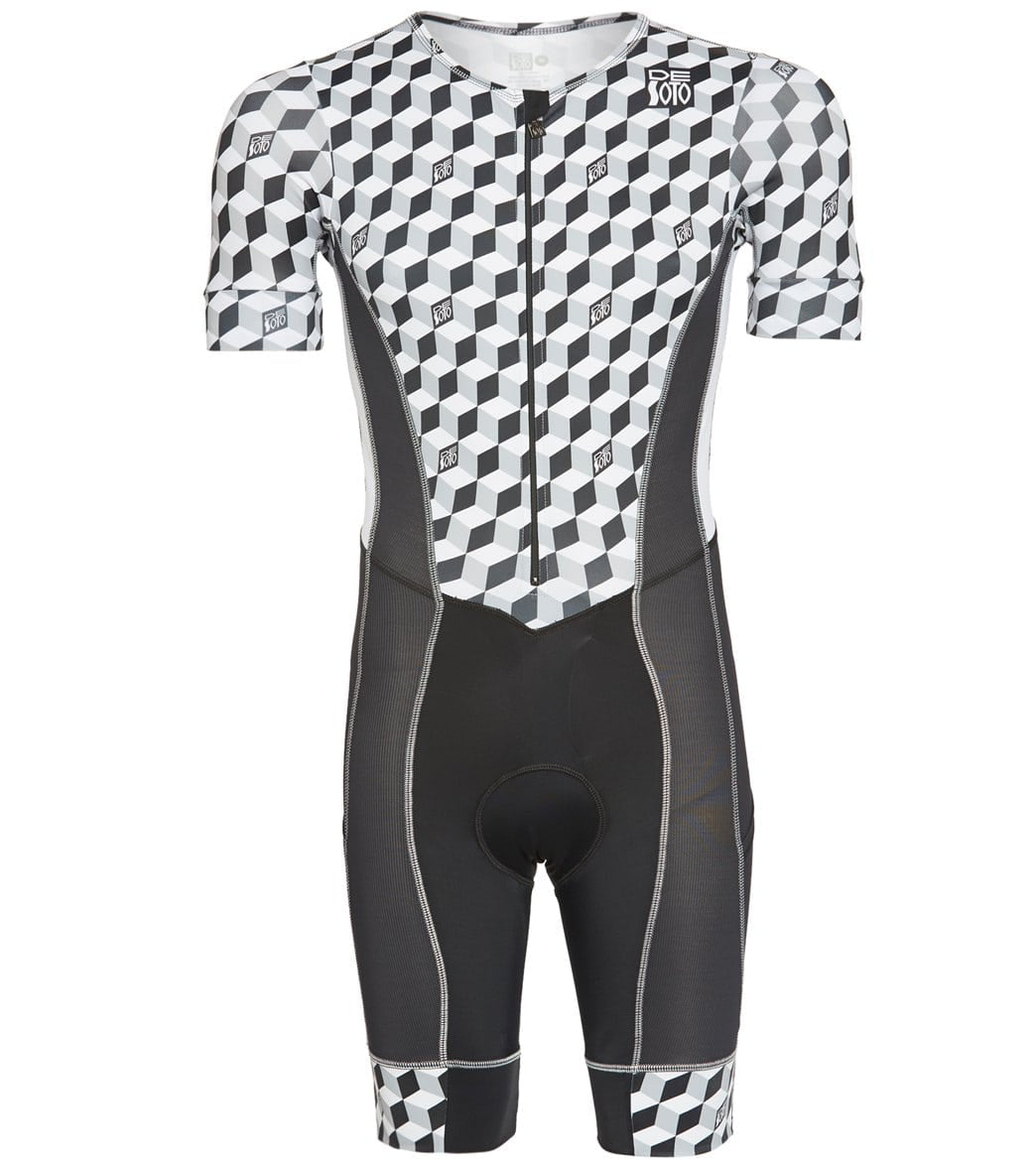 DeSoto Men's Short Sleeve Forza Tri Suit