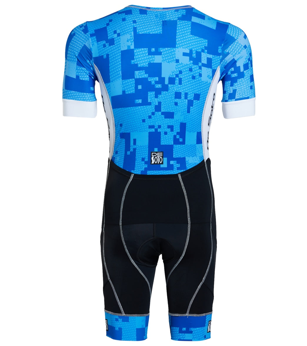 DeSoto Men's Short Sleeve Forza Tri Suit