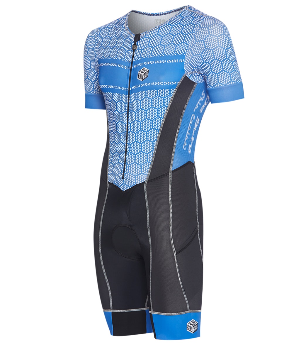 DeSoto Men's Short Sleeve Forza Tri Suit