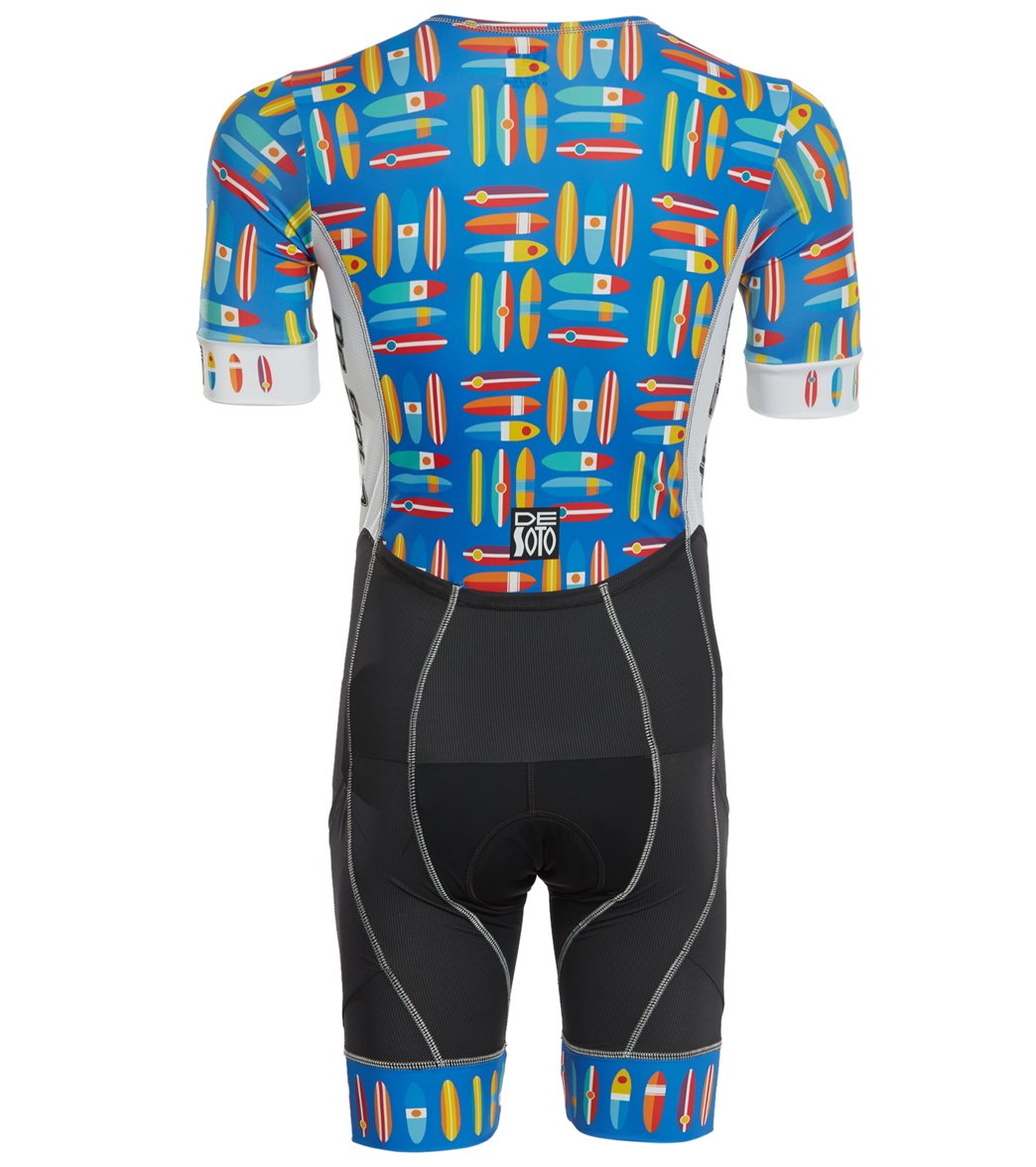 DeSoto Men's Short Sleeve Forza Tri Suit