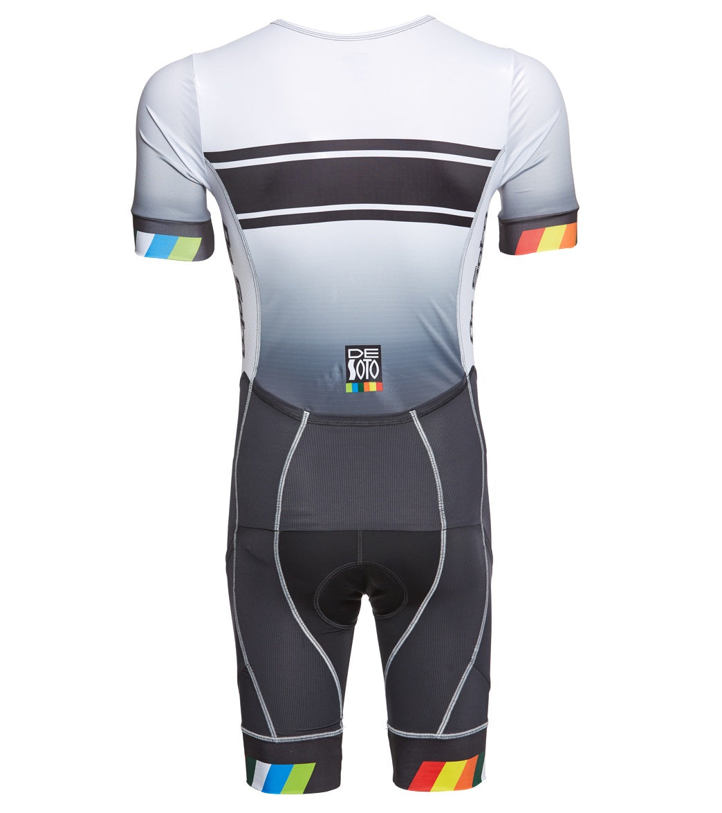 DeSoto Men's Short Sleeve Forza Tri Suit