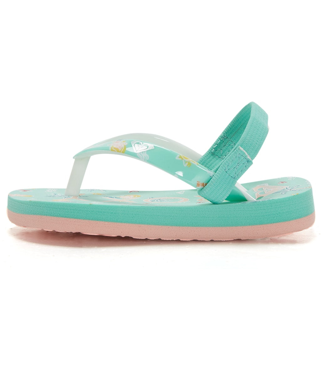 Roxy Girls' Pebbles VI Sandal (Toddler)