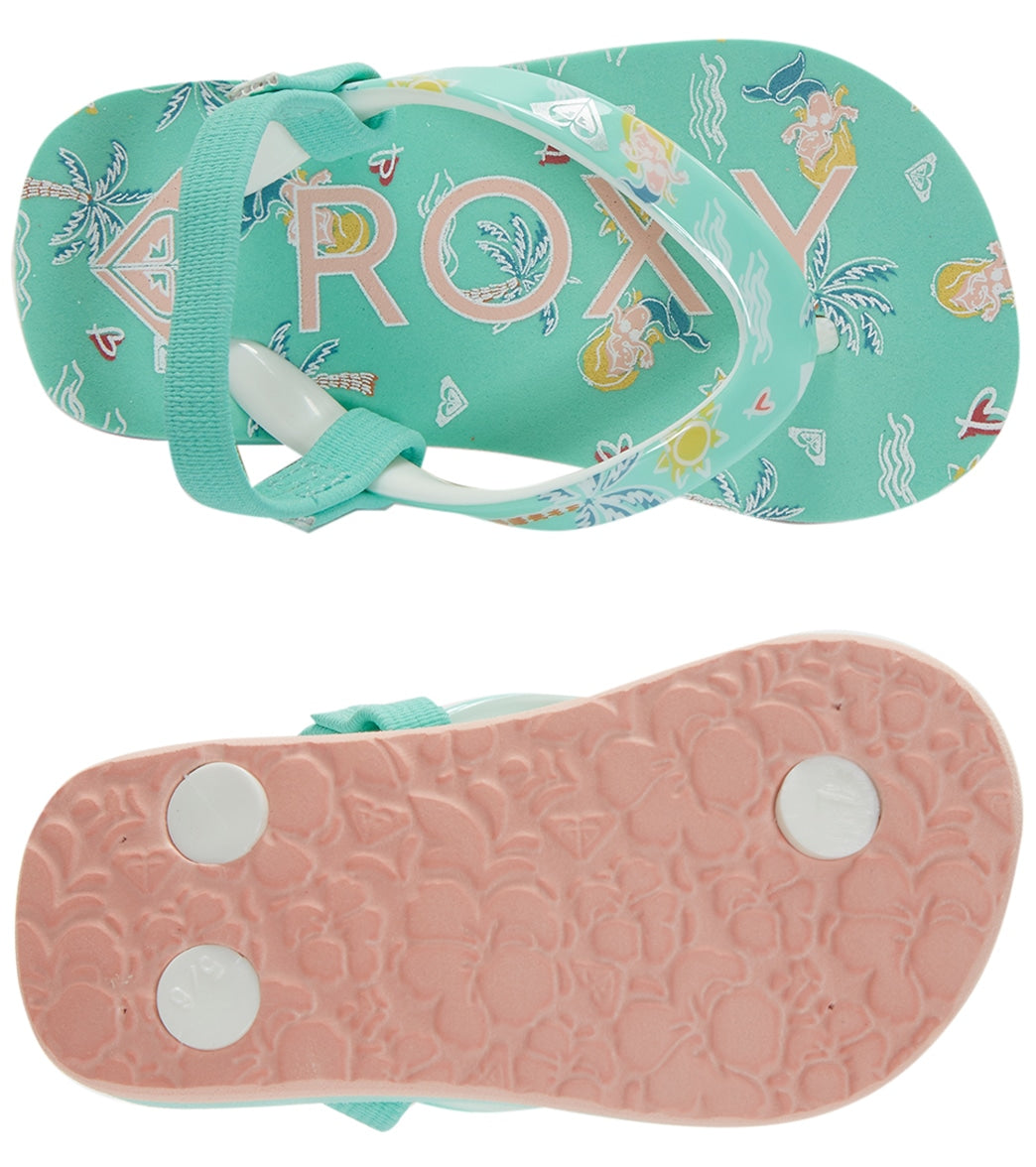 Roxy Girls' Pebbles VI Sandal (Toddler)