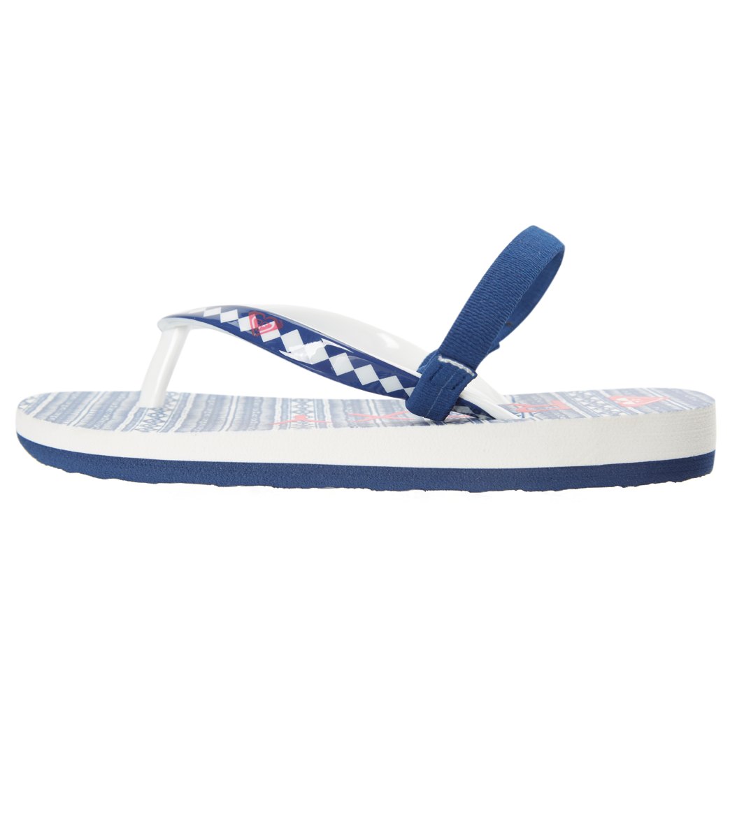 Roxy Girls' Pebbles VI Sandal (Toddler)