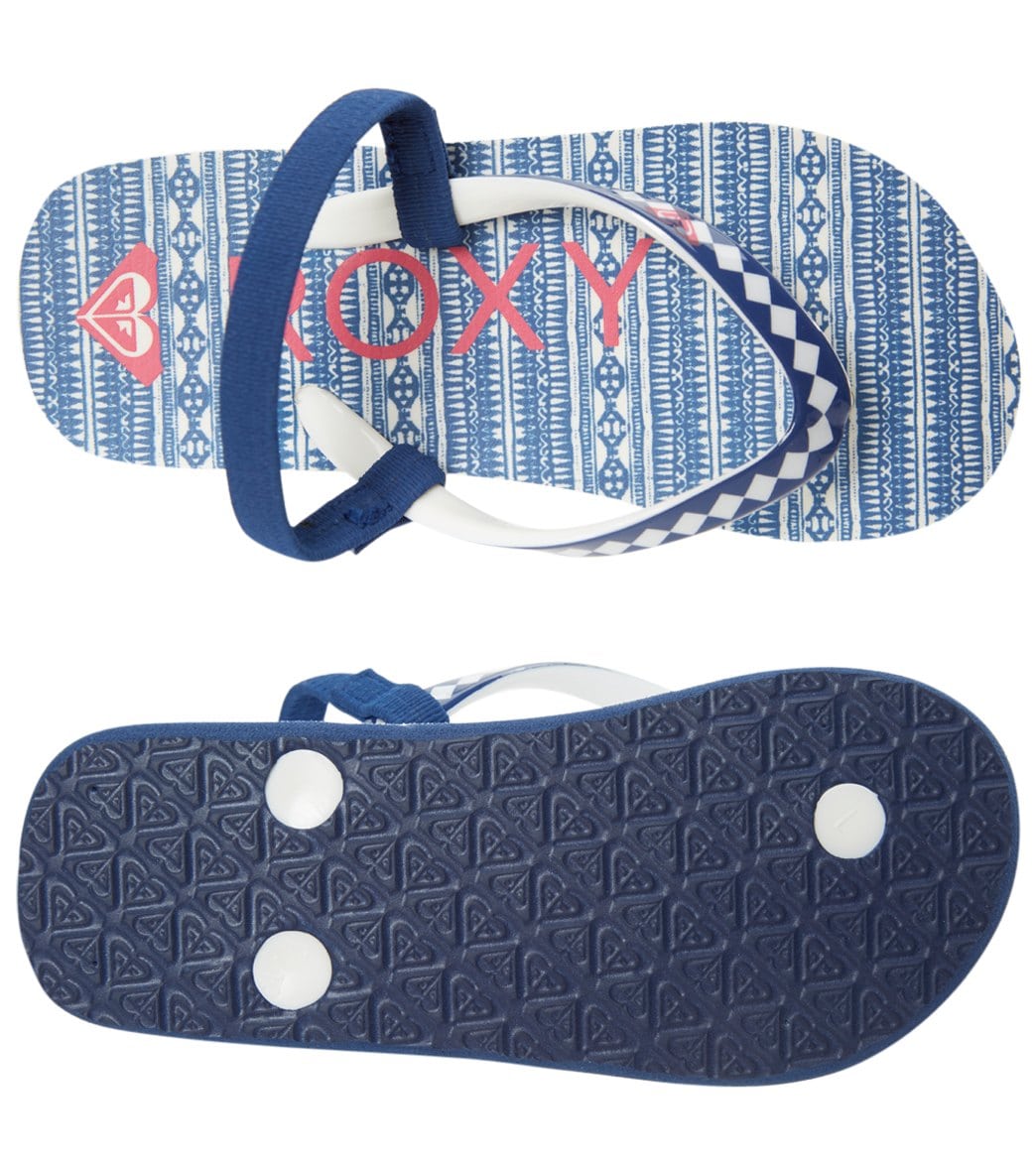 Roxy Girls' Pebbles VI Sandal (Toddler)