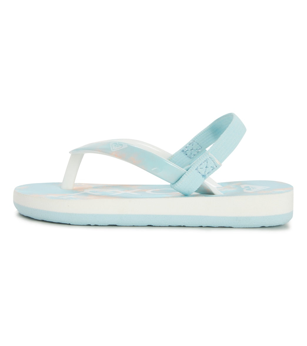 Roxy Girls' Pebbles VI Sandal (Toddler)