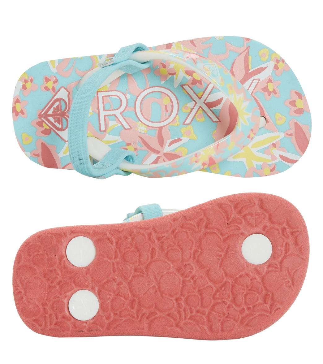 Roxy Girls' Pebbles VI Sandal (Toddler)