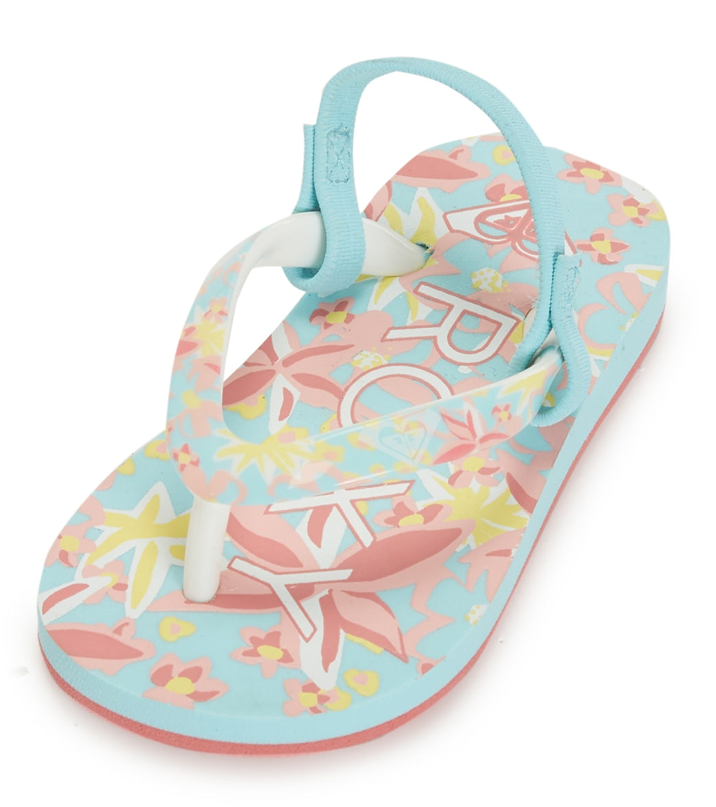 Roxy Girls' Pebbles VI Sandal (Toddler)